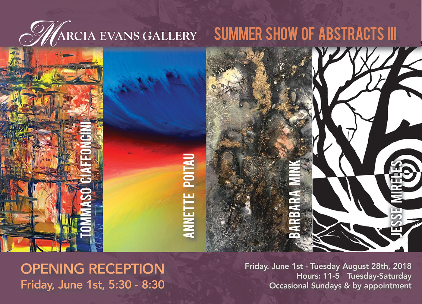 Summer Art Show of Abstracts